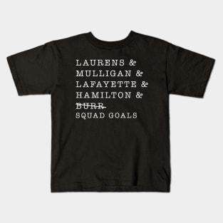 hamilton squad Kids T-Shirt